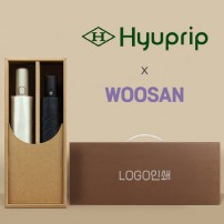 협립 3단60 8K 와인하트 암막 완전자동우산 +가르시아3단모던완전자동우산-세트