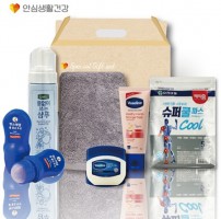 돌봄케어107호(디펜드샴푸+멘소래담롤온+국산타올170g+바세린2종+유한양행슈퍼쿨파스)