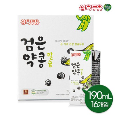 삼육 검은약콩칼슘두유16P
