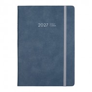 2027 AP15 양장 다이어리 32절 - 블루그레이