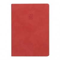 2025 AP14 양장 다이어리 A5 - 체리레드