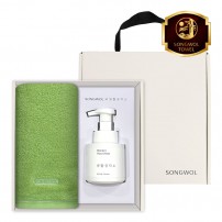 송월 생활공작소 2P 세트 (컬러풀 타올 1매 + 핸드워시 250ml 1개)