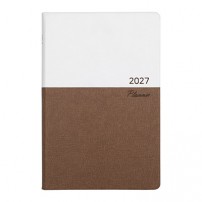 2027 AP19 양장 다이어리 32절 - 브라운