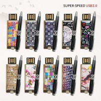 빛나 훈민한글 시리즈 자개 2종세트 (USB메모리+자개볼펜 3.0 16GB~128GB) 10종 이미지