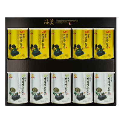 25추석 선물세트 [명품 광천김]  캔김 일품1호