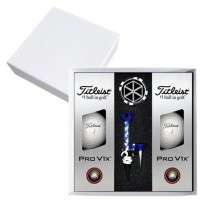 타이틀리스트 PRO V1x 6구 볼마커칩 자석티 고급 싸바리케이스
