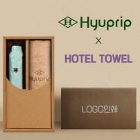 협립3단50카본6K초경량고밀도암막수동우양산 +협립40수호텔코마180타월-세트