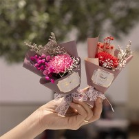 제이엘 안개꽃 카네이션 비누꽃