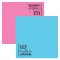 카페풍경 II 스카프 50x50 면60수