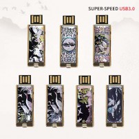 빛나 학 시리즈 자개 USB메모리 USB3.0 16GB~128GB (7종 이미지)