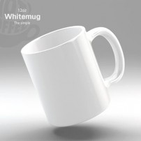 몽소화이트머그 12oz