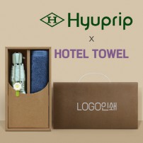 협립 5단53 데이지 암막 30D 고밀도 우양산 +코마40수180호텔타월-세트
