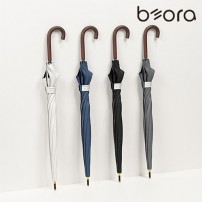 BOR 063 원목 곡자 손잡이 암막 자동 장우산 105 8K