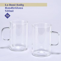 라보니 데일리 손잡이글라스 500ml 2P