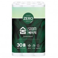 2540 숨 베이직 30롤3겹 화장지