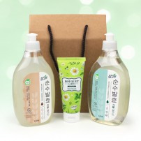 참그린 주방세제 480ml 2종+핸드크림 3종 선물세트