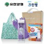친환경스위트홈세트82호(암앤해머냉장고탈취제+크린랩레이스고무장갑+특대형접이식시장가방)