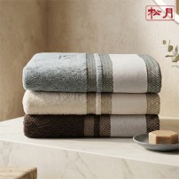 송월 자카드 패턴 전사 타월 160g