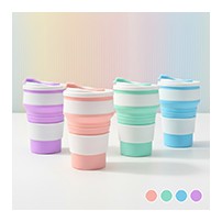 트레블 접이식 실리콘 텀블러 350ml