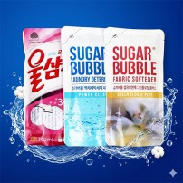 울샴푸+슈가버블 세탁세제+섬유유연제 3종세트