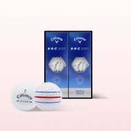 23 캘러웨이 ERC소프트 트리플트랙 3피스 6구 하프더즌 골프공