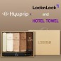 협립 3단 레자곡자손 슈퍼 완전자동우산 +협립40수호텔코마180타월4P+락앤락슬림핏원터치텀블러-세트