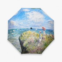 주문제작｜3단 접이식 우산｜풀컬러인쇄｜MF3728