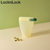 락앤락 664  바로한끼 실리콘 지퍼백 400ml (컵형)