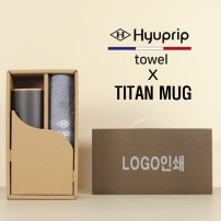 협립호텔코마170타월+타이탄우드스텐머그컵1P-세트