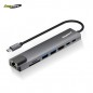 애니포트 AP-TC830LAN 8IN1 LAN지원 4K HDMI PD100W OTT지원 미러링 C타입 멀티 허브