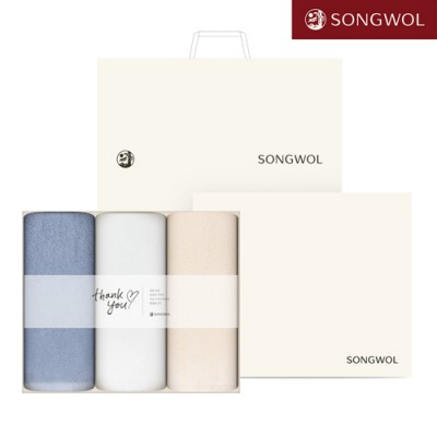 송월 뉴베이직40 (130g) 3P 고급형 띠지세트