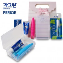 휴대용 치약 칫솔 가그린 스프레이 3종 세트