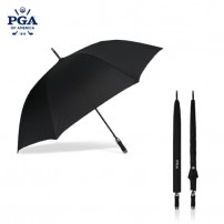 PGA 70폰지FRP_블랙 장우산(방풍기능)