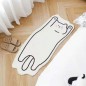 꼼지락 고양이 미끄럼방지 러그 발매트 K2628