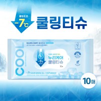 누리케어 쿨링티슈 10매