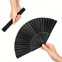918_우아한 블랙 대나무 부채