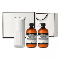 웰세스 WG-102B 버블 손세정제 자동 디스펜서 1개 + 버블 핸드워시 리필 2개 (500ml)