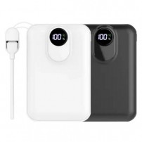 20,000mAh PD 20W 고속 맥세이프 미니 보조배터리 + C+8 양방향 스트랩 충전 케이블 EM-91