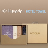 협립3단암막커넥션완전자동우산 +협립코마바스타월1P+협립40수호텔코마180타월2P