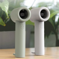 터빈 휴대용 LCD 선풍기 3000mAh