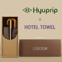 협립 3단60 곡자 슈퍼 엔티크 초고밀도 완전자동 우양산 +협립40수호텔코마180타월-세트