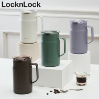 락앤락 4282C 메트로 카페 머그 세라믹 텀블러 600ml