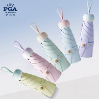 PGA 5단 미니 마카롱 컬러코팅 우양산(0216939)