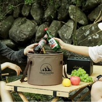 461_20L 휴대용 접이식 캠핑 버킷