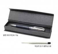 고급볼펜 가죽펜+케이스 레이저각인 볼펜 인쇄볼펜