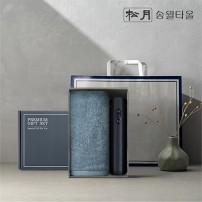 송월타올 1P + 전동와인오프너 1P 선물세트
