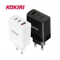 코끼리 GaN PD 65W PPS 2C+1A 3포트 멀티 초고속 충전기