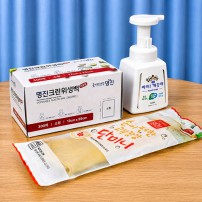 대용량 크린위생백 300매 주방세제 고무장갑 주방 3종세트
