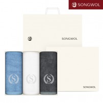 [송월타올] 송월 슈퍼클래스 뱀부 S80 3P 타올세트