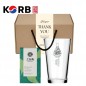 한국전통 K컬쳐 조선 백자청화 샤이닝 글라스컵 480ml 오설록 기프팅